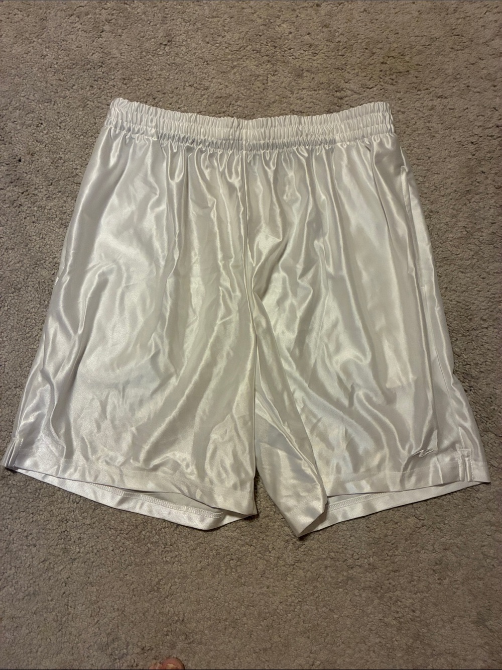Athletic Works White Men's Athletic Shorts